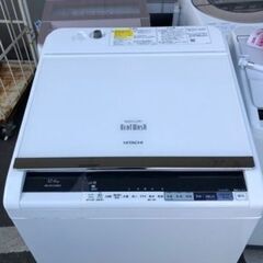 値下げ　日立 乾燥機能付き洗濯機12kg/6kg BW-DX12...