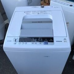 人気 日立 7kg シャワー浸透洗浄 白い約束 NW-R704