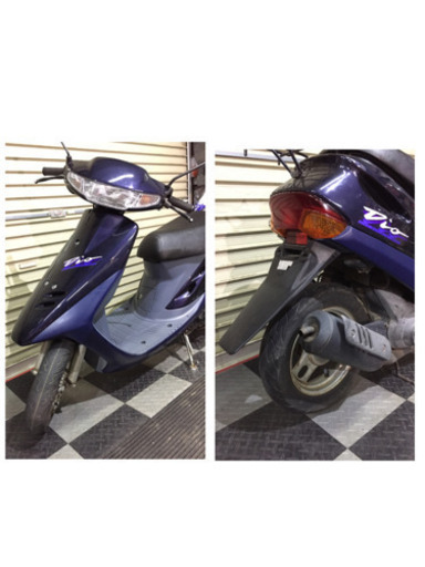 こ 埼玉県深谷市 ホンダ スーパーディオ ⑧ 2st AF27 原付