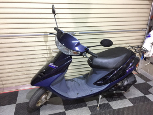 埼玉県深谷市 ホンダ スーパーディオ④ AF27 原付 スクーター 50cc 通勤 通学 バイク ネイビー [ZZ ZR AF35 レッツ2お探しの方などに如何でしょうか^^メ