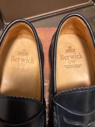 Berwick バーウィック コインローファー 5126 ダイナイト ソール-