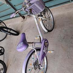 鍵付き子供用自転車