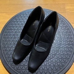 【美品】パンプス.靴.黒23センチ