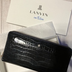 LANVIN en Bleu長財布　ネイビー