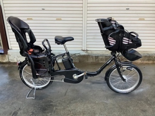 189 パナソニック最新機種電動アシスト自転車gyutto20インチ　ブラックボディー