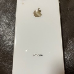 【ネット決済】iPhone XR美品！お値下げ！初期化済み、SI...