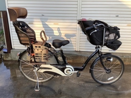 197 パナソニック新機種電動アシスト自転車gyutto22-26インチ　ブラックボディ