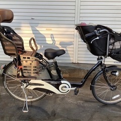 197 パナソニック新機種電動アシスト自転車gyutto22-26インチ ブラック