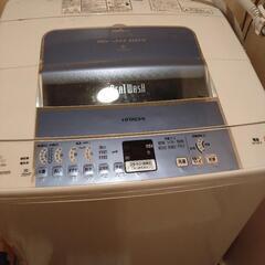 【動作品】日立　洗濯機　2009年製　7kg　無料　0円