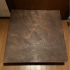 【商談中】木製　木　ローテーブル　アンティーク　中古