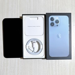 ［美品］iPhone 13 Pro シエラブルー 128GB SIMフリー台湾版