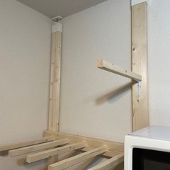 サーフボードラック　突っ張り式　ハンドメイド