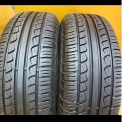 ワタナベ　14インチホイールとタイヤセット（2本）