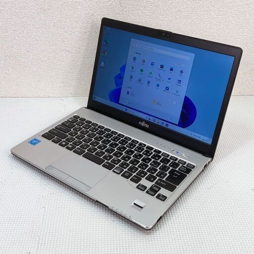 値下げ! WEBカメラ内蔵 Windows11 第6世代CPU搭載 ★ 富士通 LIFEBOOK S936/P Celeron 3955U メモリ4GB SSD128GB