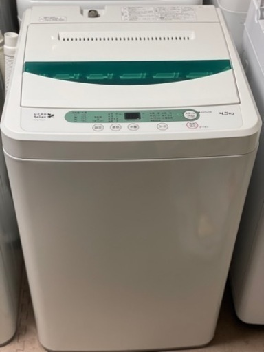 送料・設置込み　洗濯機　4.5kg ヤマダ　2018年