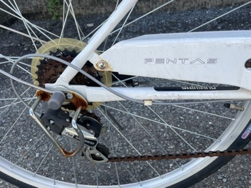 PENTAS サカモトテクノ 自転車 ギア、鍵付き
