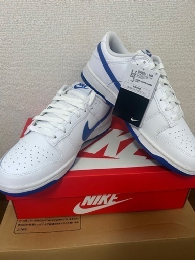新品未使用　NIKE DUNK LOW RETRO WHITE/HYPER  23FA-I