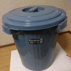 丸ペール蓋付き　45L　ポリバケツ