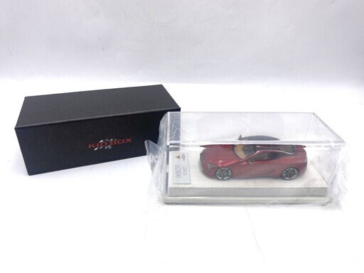 【未使用】 MAKE UP KID BOX EX4001 LEXUS/レクサス LC500 ENIF EXTRA MODEL 1/43 スケール S package Radiant Red Contrast Layering