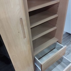 ✨マルヨシ民芸　国産　職人手作り　スライドワードローブ✨