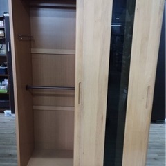 ✨マルヨシ民芸　国産　職人手作り　スライドワードローブ✨