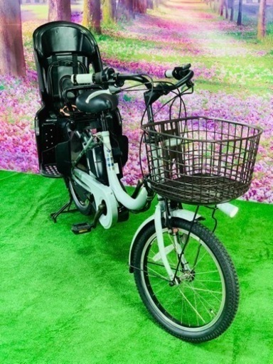 ❹ 5627子供乗せ電動アシスト自転車ブリヂストン20インチ