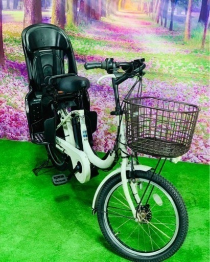 ❹ 5628子供乗せ電動アシスト自転車ブリヂストン20インチ