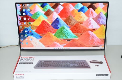 中古良品 一体型パソコン 最新Windows11+office 富士通 WF1/D3 core i3-8145U/爆速SSD512GB+大容量HDD2TB/メモリ8GB/DVDマルチ/23.8インチ