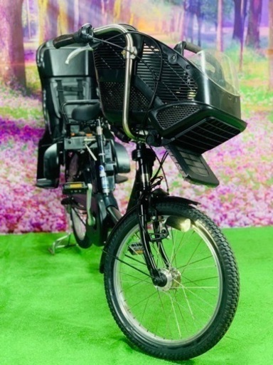 ❹ 5633子供乗せ電動アシスト自転車パナソニック3人乗り対応20インチ