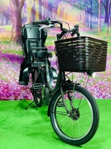 ❹ 5637子供乗せ電動アシスト自転車ブリヂストン20インチ