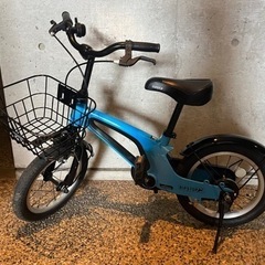 子供用自転車　ブルー　14インチ