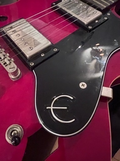 超美品】Epiphone DOT CH 2016年? セミアコ ハードケース付