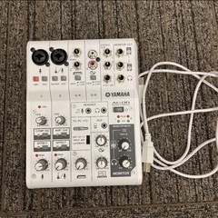 YAMAHA AG06 ミキサー　【新品同様】
