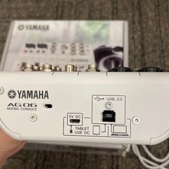 YAMAHA AG06 ミキサー　【新品同様】