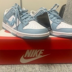 NIKEダンクLOW ESS ブルーペイズリー　27.5cm