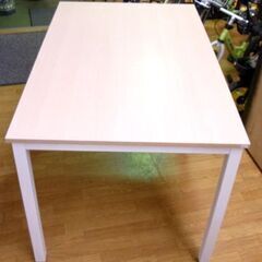 ミーティングテーブル 幅120×奥行75×高さ70cm 会議テーブル オフィス家具 事務用品 机 デスク ホワイト 札幌市 西岡店