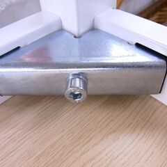 ミーティングテーブル 幅120×奥行75×高さ70cm 会議テーブル オフィス家具 事務用品 机 デスク ホワイト 札幌市 西岡店