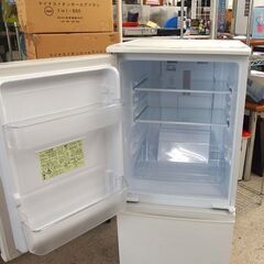  2ドア冷蔵庫 137L 2016年製 100Lクラス つけかえどっちもドア ホワイト SJ-D14C-W シャープ  ☆ 札幌市 北区 屯田 