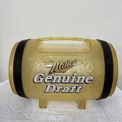 ビール樽の置物　Miller 