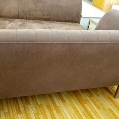 ☆ジモティ割あり☆ RELAX FORM SOLNA ソファー ブラウン H72×D63～140 