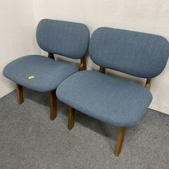 ニトリ/NITORI ダイニングテーブルセット リラックスワイド120MBR 4点セット ミドルブラウン/ターコイズブルー 中古 店頭引取歓迎 R7505