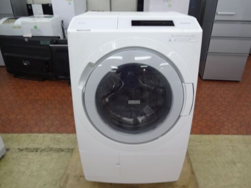 ID 225541　ドラム式洗濯機　12K　日立　2023年製　BD-STX120HR