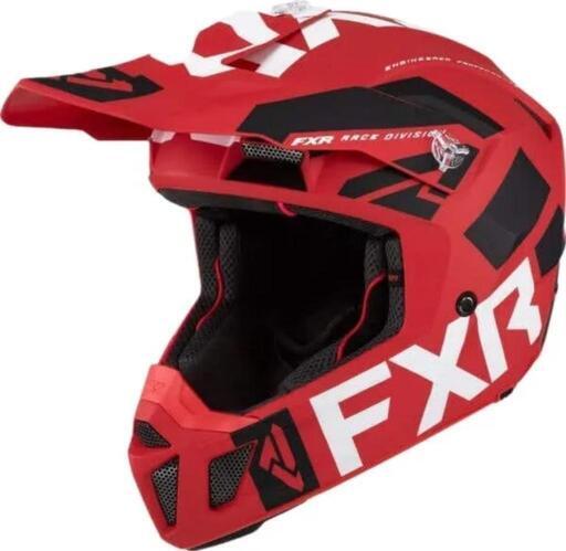 新品未使用 限定1点のみ FXRヘルメット スノーモービル モトクロス オフロード