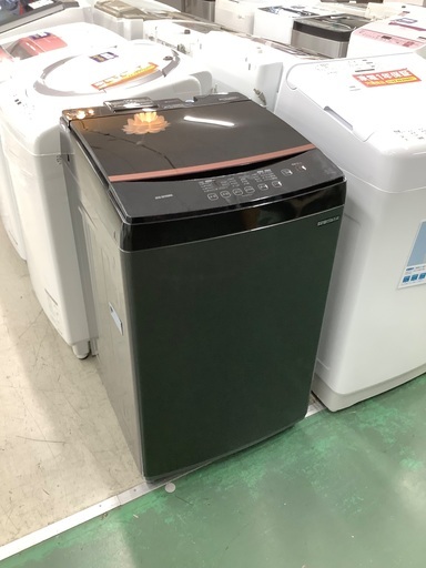 安心の1年保証付き！！ IRIS OHYAMA　8.0kg全自動洗濯機　IAW-T805BL  2022年製