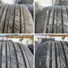 ※在庫全処分セール※【TH-007】トヨタ純正ホイール+ダンロップタイヤセット☆225/55R17☆17x7JJ 5穴/45/PCD114.3