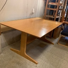 【未開封】無印良品　リビングでもダイニングでも使えるテーブル4 オーク材 リビングでもダイニングでもつかえるテーブル・4・オーク材 | 無印良品