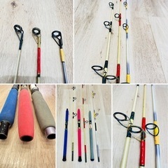 ボート　オフショア用キャスティングロッド　3本セット　海ルアー