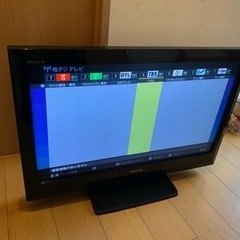東芝製32インチ地デジ液晶テレビ