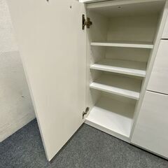 NITORI/ニトリ キッチンボード ソレル 140KB WH エナメルUV塗装 耐震 
