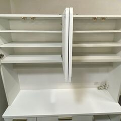 NITORI/ニトリ キッチンボード ソレル 140KB WH エナメルUV塗装 耐震 